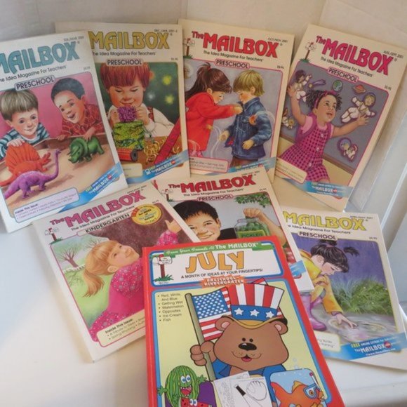 The MAILBOX MAGAZINE COLLECTION #13 - Mailbox JULY +6 issues - Picture 1 of 16